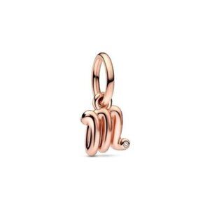 Pandora Moments 14K Rose Gold Plated Cz Dangle Charm